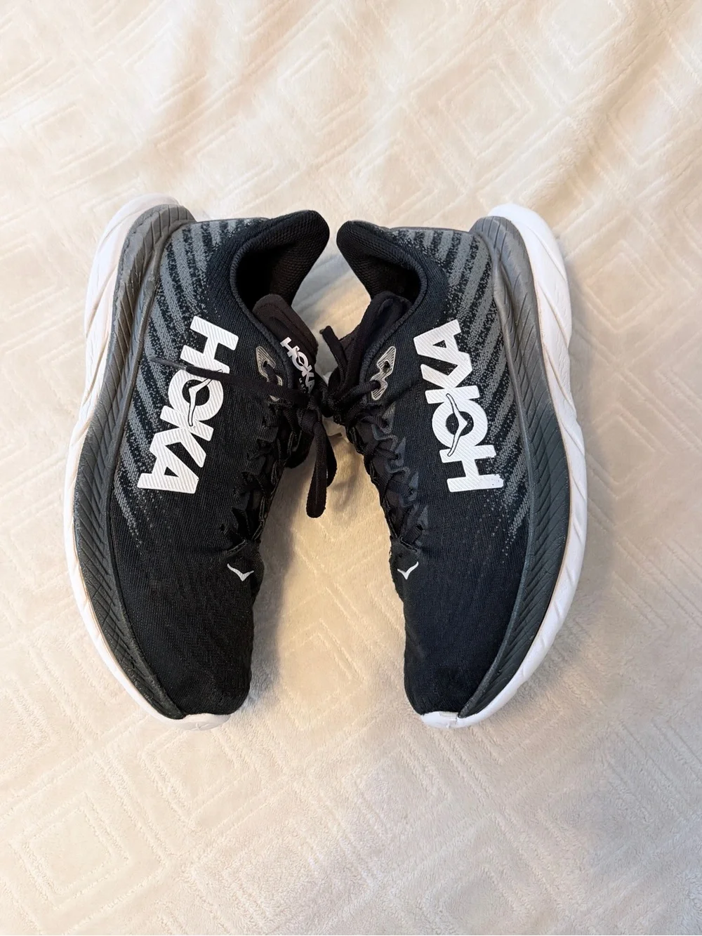 Hoka women’s Mach 5 Running Shoes Black & Gray Athletic Sneakers